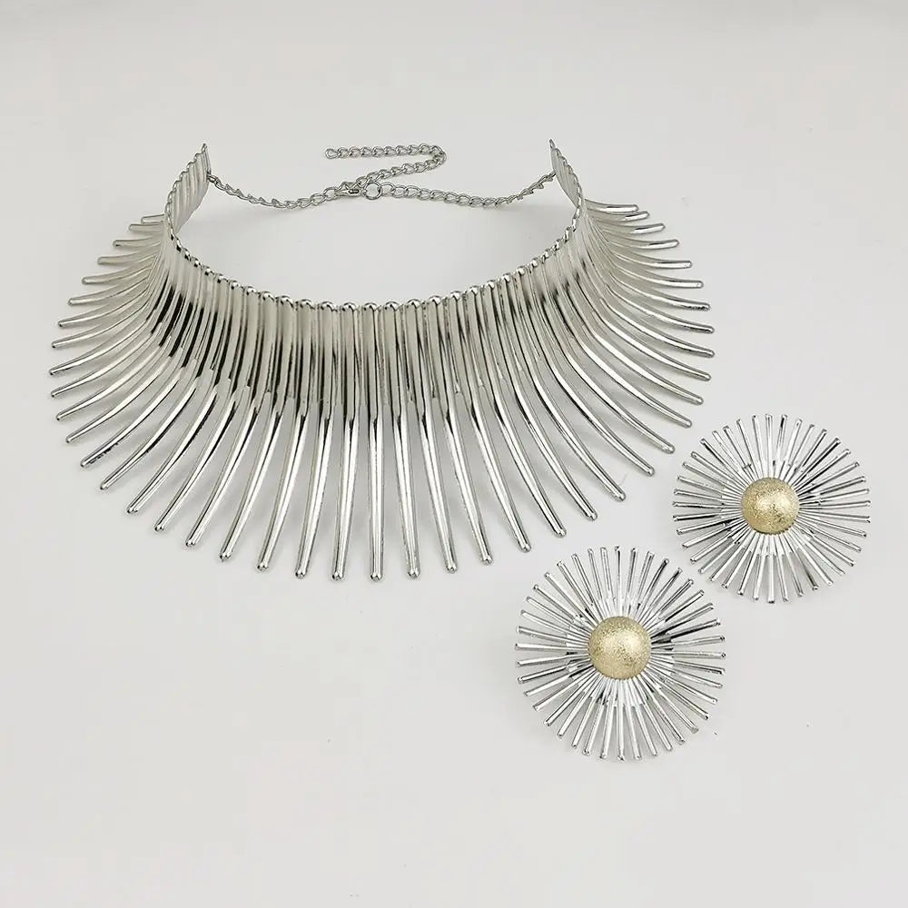 African Beads Jewelry Set