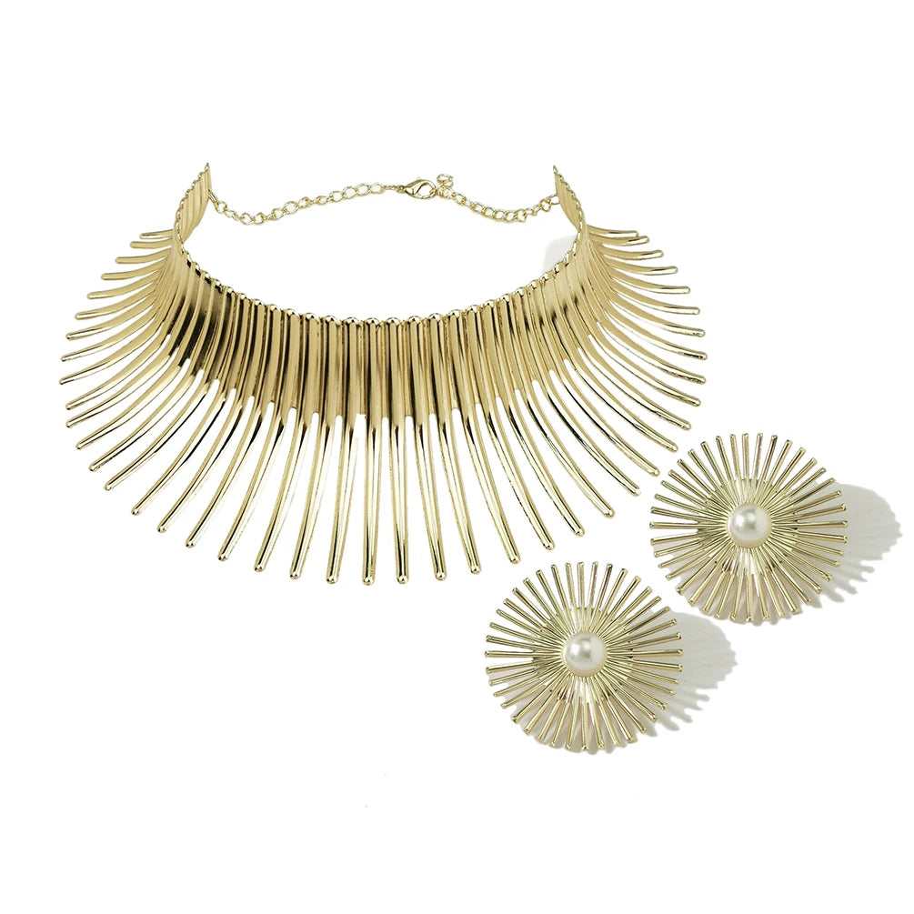 African Beads Jewelry Set