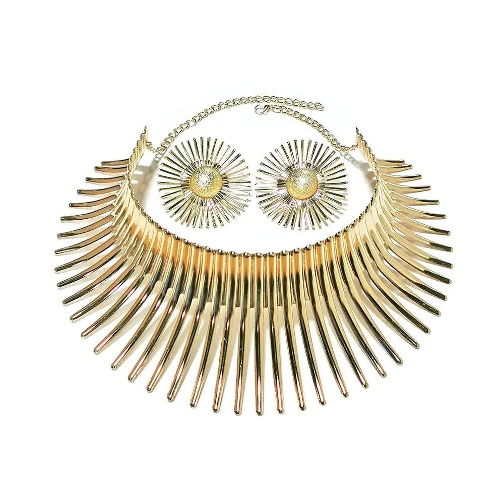 African Beads Jewelry Set