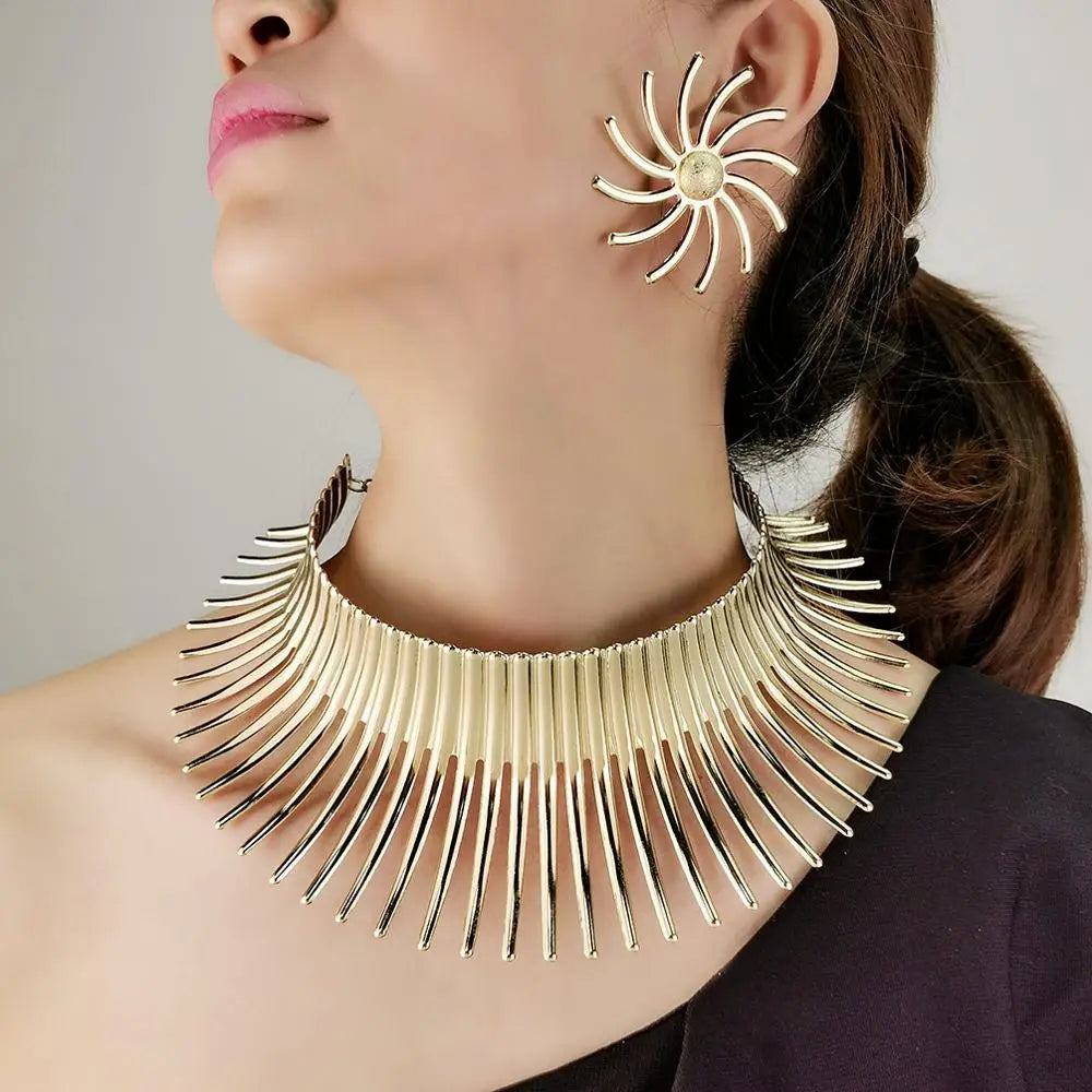 African Beads Jewelry Set