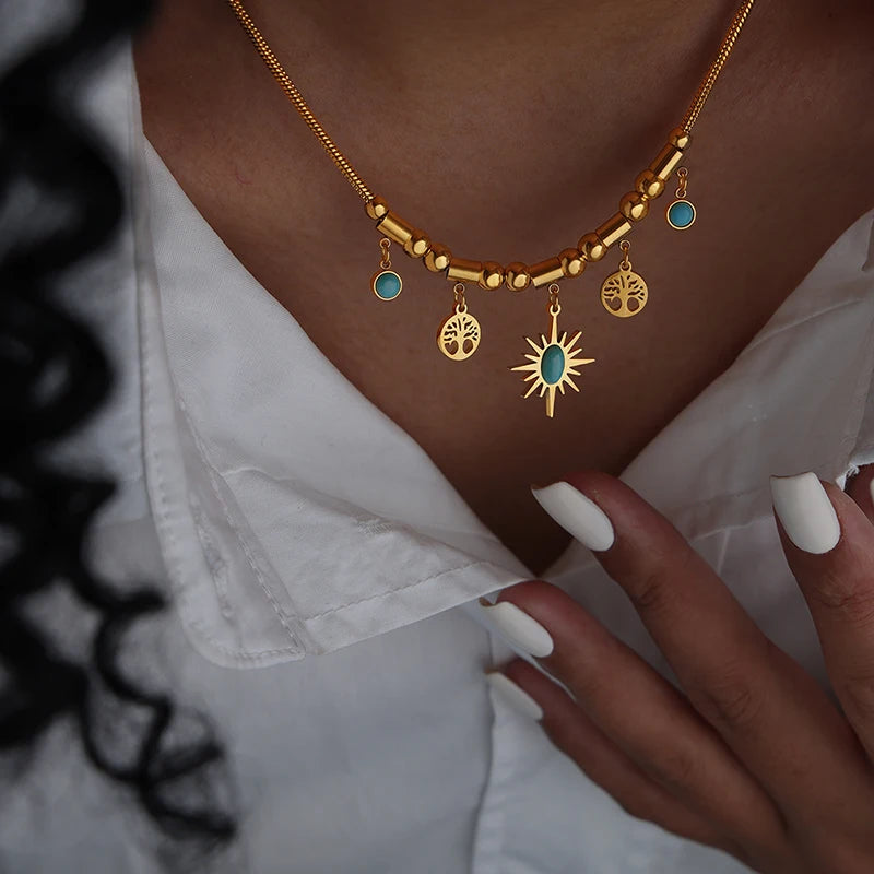 African Wedding Bridal Jewelry Set